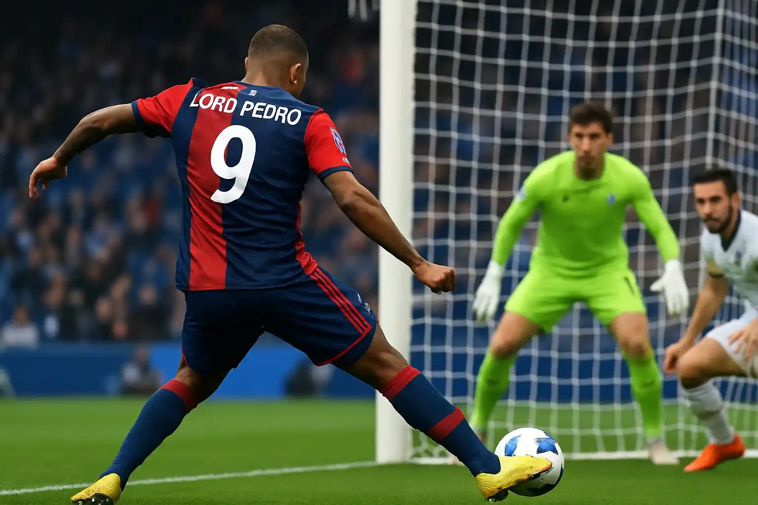 Joao Pedro và màn di chuyển khiến “0 bóng” hậu vệ khóc thét! 3 Joao Pedro đứng ở góc khuất nhưng vẫn dứt điểm chớp nhoáng