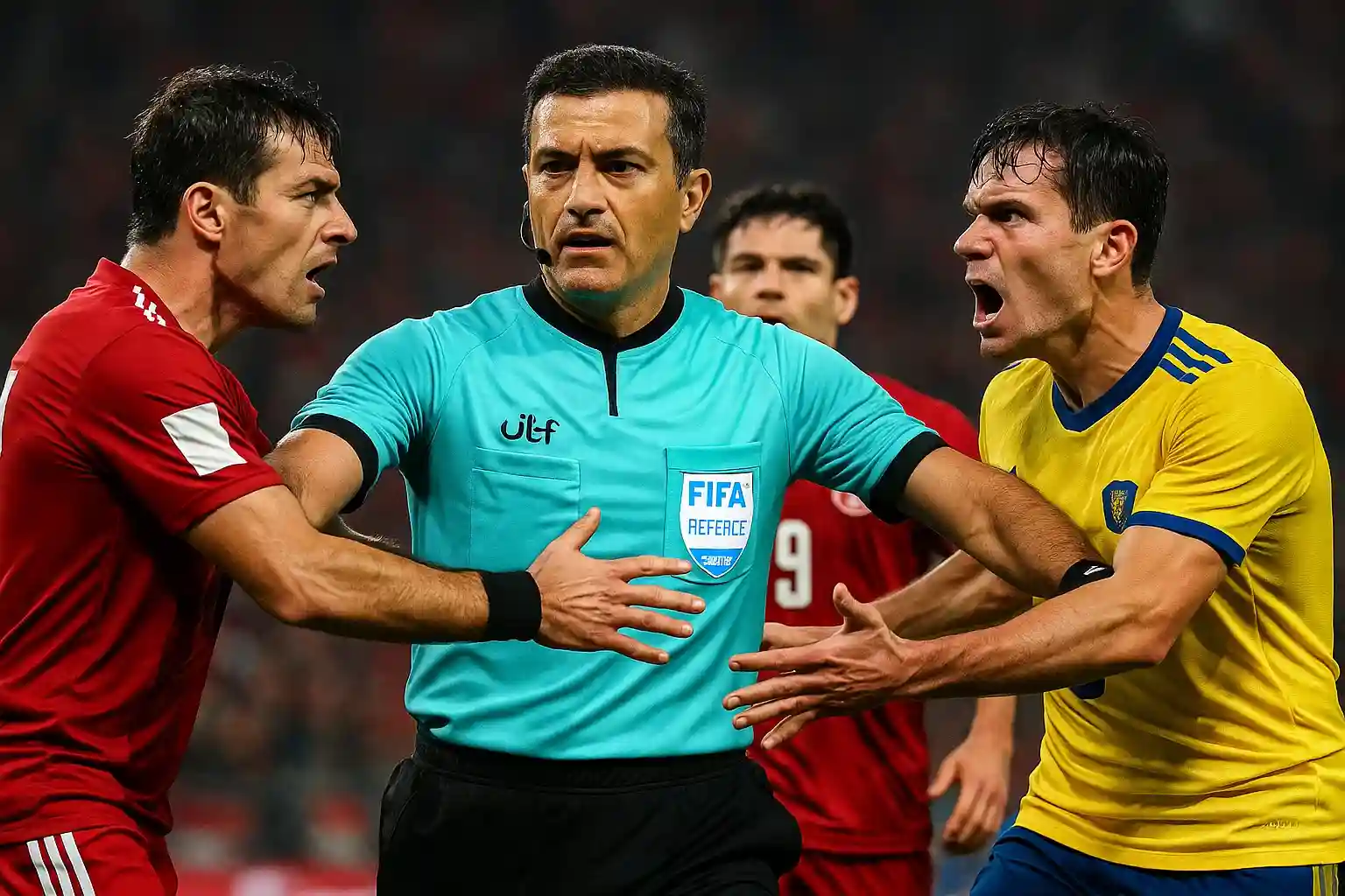 Faghani Alireza: Vị 'thánh' bắt chính chung kết FIFA 2025 2 Trọng tài Alireza kiểm soát trận đấu căng thẳng