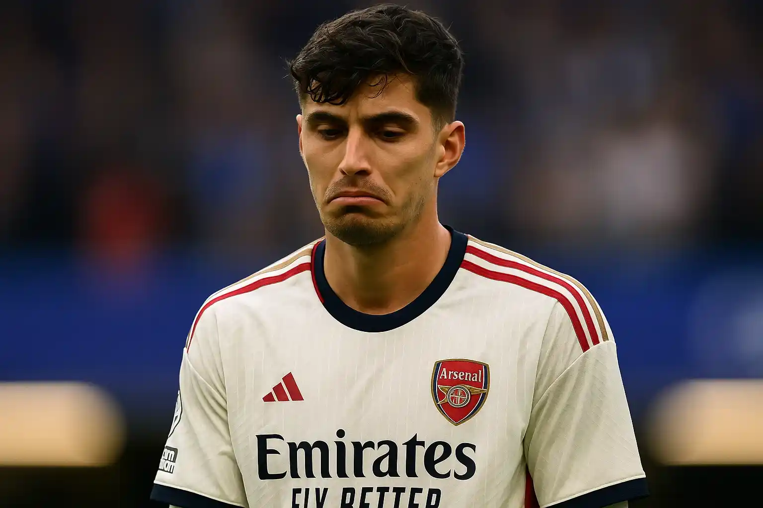 Kai Havertz: Từ “ngôi sao” thành khách du lịch tuyển Đức 1 Gương mặt thất vọng của Kai Havertz sau quyết định bất ngờ